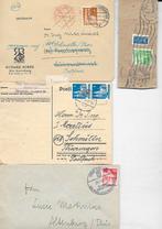 Deutsche Post 4 Poststukken 1948, Ophalen of Verzenden, Envelop