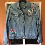 Spijkerjack. Maat 40. Gerry Weber. Geborduurde versiering., Blauw, Gedragen, Gerry weber, Ophalen