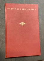 We flew to Christchurch - KLM 1e druk 1954 - gesigneerd, Verzamelen, Ophalen of Verzenden, Zo goed als nieuw