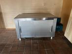 RVS Warmehoudkast - 70x130x85 cm, Zakelijke goederen, Horeca | Keukenapparatuur, Ophalen, Gebruikt, RVS Meubilair