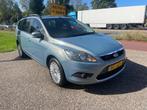 Ford Focus Wagon 1.8 Titanium Flexi Fuel cruise contr airco, Auto's, Ford, 125 pk, Gebruikt, 4 cilinders, Blauw