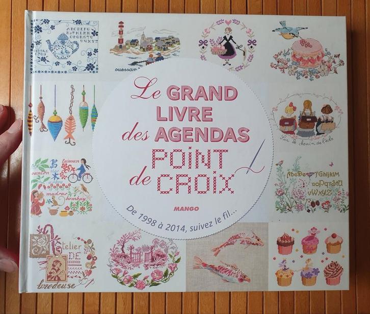 zeldzaam boek le grand livre des agenda's veronique enginger, Hobby en Vrije tijd, Borduren en Borduurmachines, Nieuw, Patroon