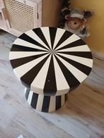 Bijzettafel xenos, Ophalen of Verzenden, Gebruikt, Rond, Minder dan 55 cm