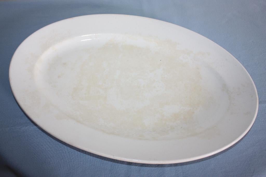 Société Ceramique Maastricht schaal,  42,7 cm bij 29,3 cm, Ophalen of Verzenden