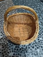 Rieten mand, Huis en Inrichting, Woonaccessoires | Schalen en Manden, Ophalen of Verzenden, Rechthoekig, Riet