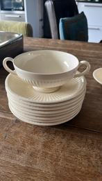 Wedgwood Edme Barlaston schotels voor de soepkom 16,5cm dia., Ophalen of Verzenden, Zo goed als nieuw, Bord(en), Wedgwood