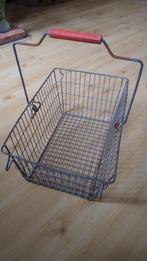 Vintage metalen winkelmandje, Antiek en Kunst, Ophalen of Verzenden