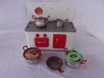 Blikken Keukentje + Toebehoren  (Jaren '40-'50), Antiek en Kunst, Antiek | Speelgoed, Verzenden