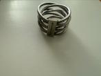 Micheal Kors ring zilver zirkonia’s, Ophalen of Verzenden, Dame, Zilver, Kleiner dan 17
