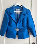Blauw met siersluiting Luis Civit Blazer Jasje 36/38, Kleding | Dames, Luis Civit, Zo goed als nieuw, Jasje, Maat 36 (S)