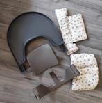 Stokke Tripp trapp Babyset: tray+ verkleiner + kussens, Kinderen en Baby's, Kinderstoelen, Ophalen, Gebruikt, Overige typen, Stoelverkleiner