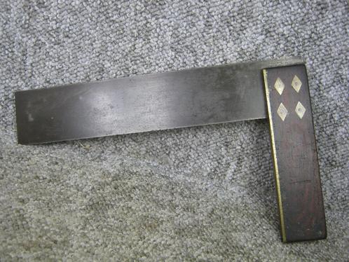 Grote Blokhaak. Palissander/messing, Antiek en Kunst, Antiek | Gereedschap en Instrumenten, Verzenden