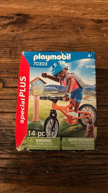 Playmobil 70303 moutainbiker bergen fietser nieuw beschikbaar voor biedingen
