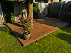 Composiet Vlonder te koop +-15 m2, Tuin en Terras, Ophalen, Zo goed als nieuw, Composiet