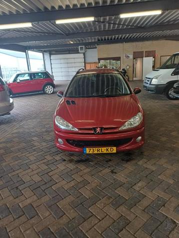 Peugeot 206 1.6 16V SW AUT 2005 Rood