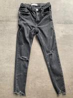 Zara zwarte ripped meisjes jeans, Kinderen en Baby's, Meisje, Gebruikt, Ophalen of Verzenden, Broek