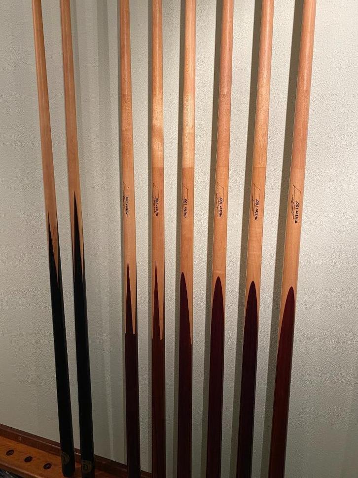 Keu, biljart, Artemis, 6 stuks, Nieuw., Sport en Fitness, Biljarten en Poolen, Nieuw, Keu of Ballen, Ophalen