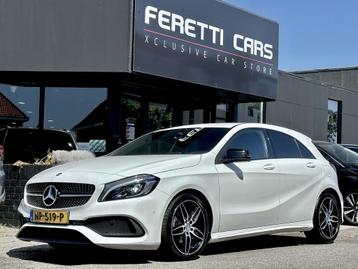 Mercedes-Benz A-Klasse 180 AMG-LINE LEDER NAVI AIRCO CAMERA  beschikbaar voor biedingen