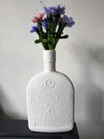 Witte Fles Vaas/Kaarshouder - Woodford Reserve, Ophalen, Gebruikt, Wit, Glas