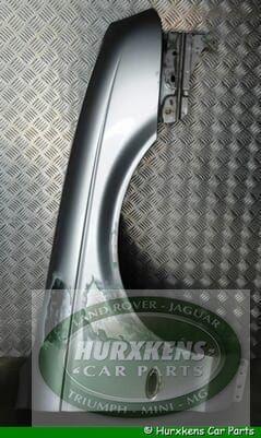 Voorscherm rechts zilver - gebruikt Jaguar S-Type, Auto-onderdelen, Carrosserie en Plaatwerk, Spatbord, Rechts, Gebruikt, Ophalen of Verzenden