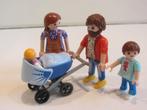 Playmobil familie met kinderwagen, Ophalen of Verzenden, Gebruikt, Los playmobil