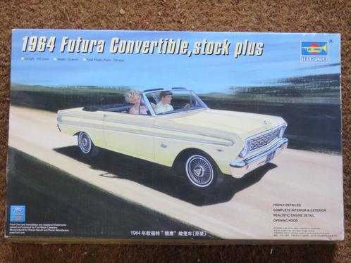 Bouwdoos 1964 Ford Futura convertible Trumpeter, Hobby en Vrije tijd, Modelbouw | Auto's en Voertuigen, Nieuw, Auto, Groter dan 1:32