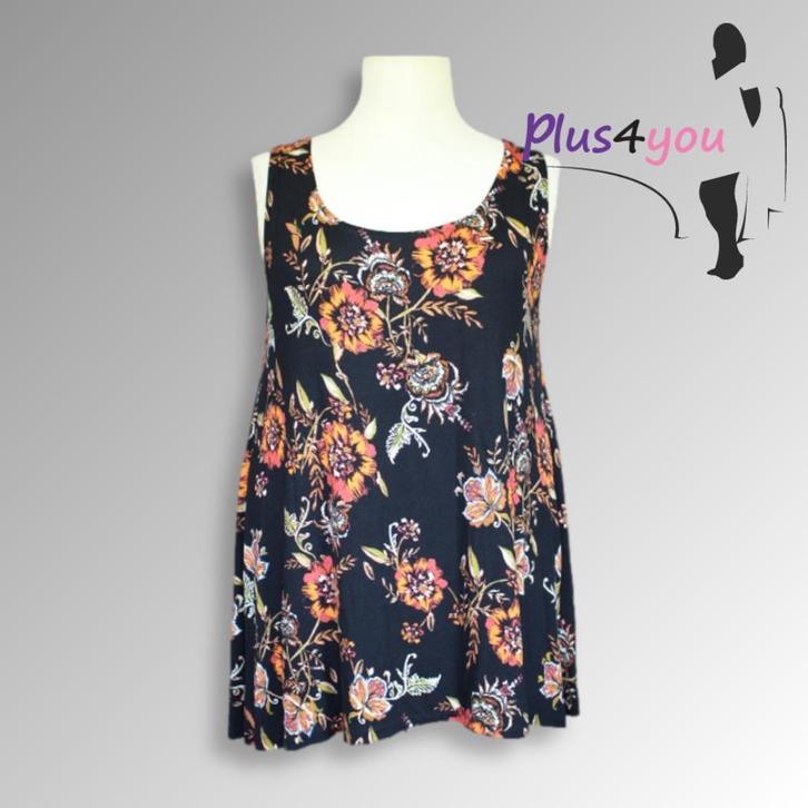 30430 Nieuw A lijn tuniek Created with love mt 50/52  I21, Kleding | Dames, Grote Maten, Nieuw, Blouse of Tuniek, Zwart, Ophalen of Verzenden