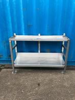 RVS Wandrek meubel - zware kwaliteit, Gebruikt, Ophalen of Verzenden, Minder dan 150 cm, Minder dan 100 cm