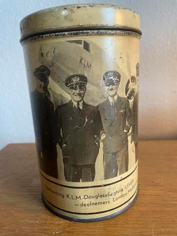 Beschuitbus, blik, KLM-Douglas DC-2 vliegtuig ‘Uiver’ 1934 beschikbaar voor biedingen