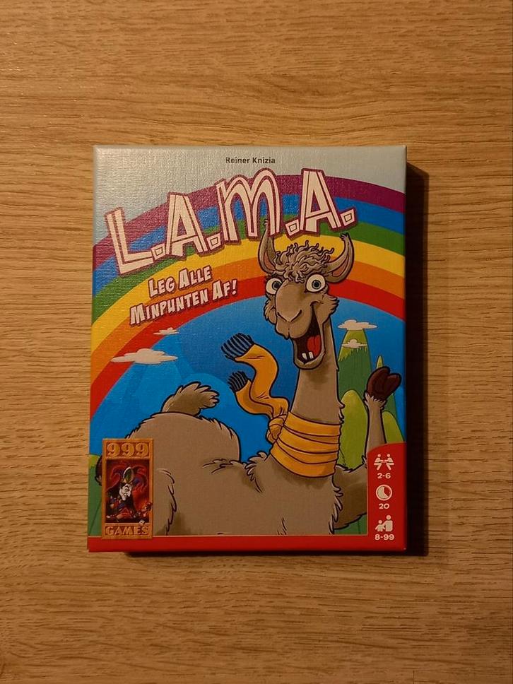 Kaartspel LAMA (Leg Alle Minpunten Af!), Hobby en Vrije tijd, Gezelschapsspellen | Kaartspellen, Zo goed als nieuw, Ophalen of Verzenden
