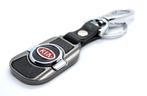 Kia Sleutelhanger | Leer, Metaal | Karabijnsluiting | Kia, Ophalen of Verzenden, Nieuw