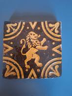 17e eeuwse antieke vlaamse tegel, Antiek en Kunst, Antiek | Wandborden en Tegels, Ophalen of Verzenden