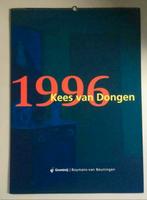 kunstkalender 1996 Grontmij Boymans van B. Kees van Dongen, Ophalen of Verzenden, Maandkalender, Gebruikt