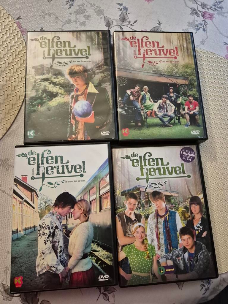 De Elfenheuvel Seizoen 1-3 + dvd het beste van, Alle leeftijden, Boxset, Science Fiction en Fantasy, Ophalen of Verzenden