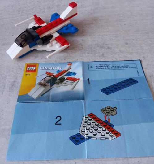lego 7873-1 lego creator basic model airport jet plane 2007, Kinderen en Baby's, Speelgoed | Duplo en Lego, Gebruikt, Lego, Complete set