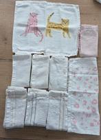 9x spuugdoekje baby 30x30cm, Ophalen of Verzenden, Gebruikt, Overige typen
