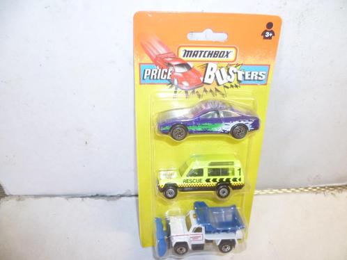 Matchbox 1994 Price Busters set 3x modelauto Matra Rancho en, Hobby en Vrije tijd, Modelauto's | Overige schalen, Nieuw, Auto