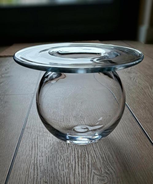 Magnor Norway Bubble vase, design Finn Schjøll, Saturnus, Antiek en Kunst, Antiek | Glas en Kristal, Ophalen of Verzenden
