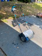 Electrische vertikuleer machine blauw, Tuin en Terras, Ophalen, Gebruikt, Elektrisch