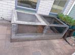 Mooie houten bak voor dieren konijn schildpad kip of planten, Minder dan 60 cm, Ophalen of Verzenden, Hok, 110 cm of meer