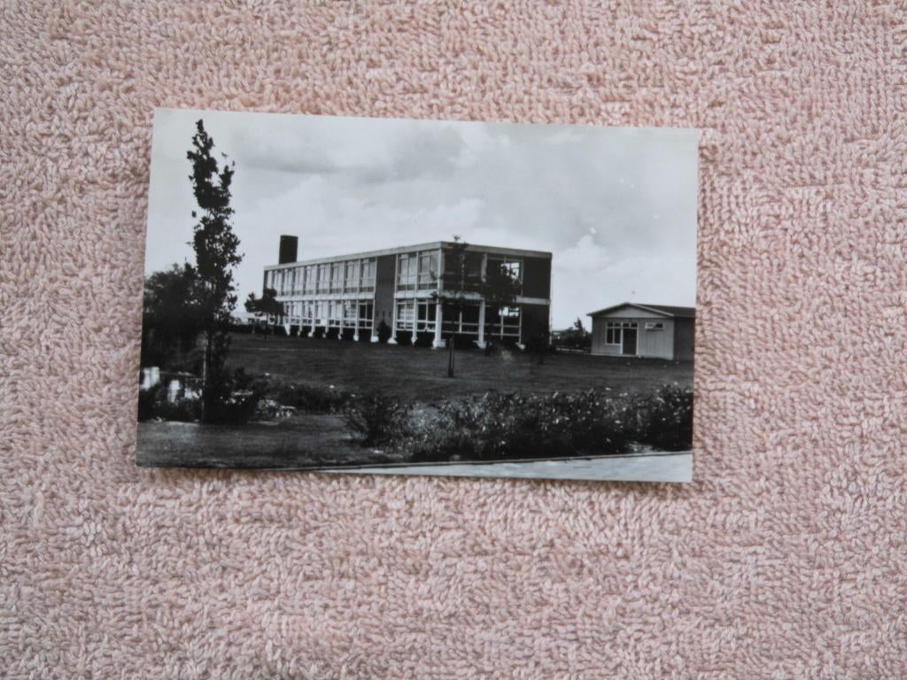 Schoonhoven , Openbare U.L.O. School., Ophalen of Verzenden, 1940 tot 1960, Ongelopen, Zuid-Holland