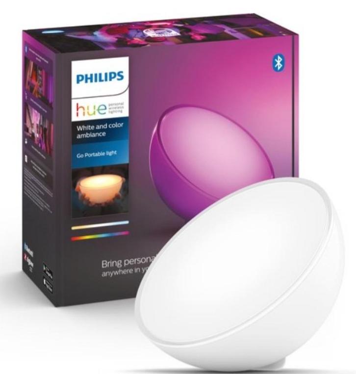 2 x PhilipsHueGo draadloos dimbaar wit/gekleurd licht NIEUW!, Huis en Inrichting, Lampen | Tafellampen, Nieuw, Minder dan 50 cm