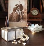 Vintage Dekseldoosje, Antiek en Kunst, Curiosa en Brocante, Verzenden