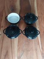 4 kleine stoofpotjes 12 cm, Ophalen, Nieuw, Overige materialen