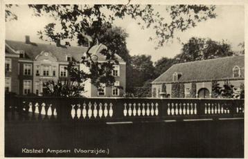 Kasteel Ampsen [Voorzijde] - Lochem - 1937 gelopen beschikbaar voor biedingen