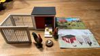 Schleich farmworld kippenhok, Ophalen of Verzenden, Zo goed als nieuw, Paard, Beeldje of Figuurtje