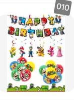 Nieuwe Super Mario Verjaardag Decoratie Set, Ophalen of Verzenden, Nieuw