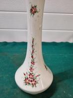 vaas bloemen gedecoreerd jaren 60, Huis en Inrichting, Woonaccessoires | Vazen, Ophalen of Verzenden, 'T Olde Gre-j, Info@toldegrej.nl
