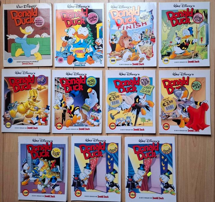 Donald Duck. De beste verhalen van Donald. 11 stuks € 10,--, Boeken, Stripboeken, Zo goed als nieuw, Meerdere stripboeken, Ophalen of Verzenden