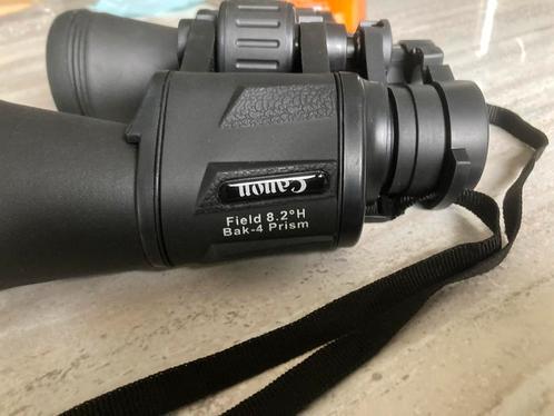 Canon 20x50 verrekijker Bak-4 prism 8,2 graden netjes, Audio, Tv en Foto, Optische apparatuur | Verrekijkers, Gebruikt, Dakkant (recht)